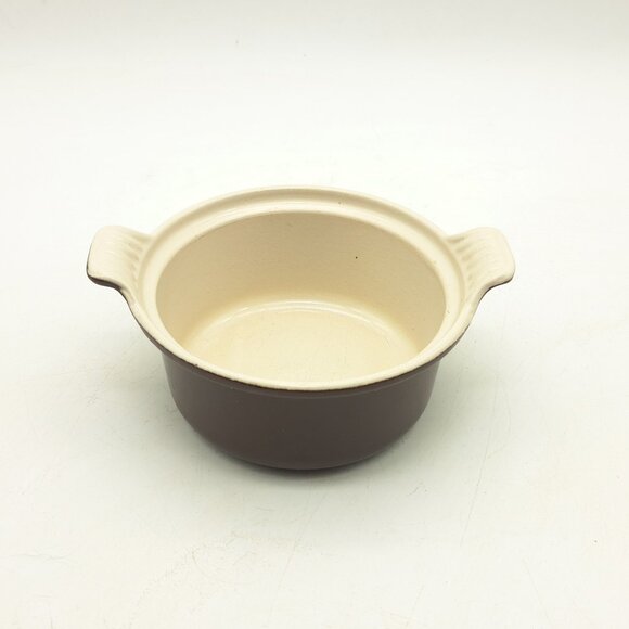 Le Creuset Brown Fondue Pot #14 - Picture 1 of 11